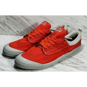 Volleys International Volley Low Canvas Casual Mens size 14 Sneaker Red